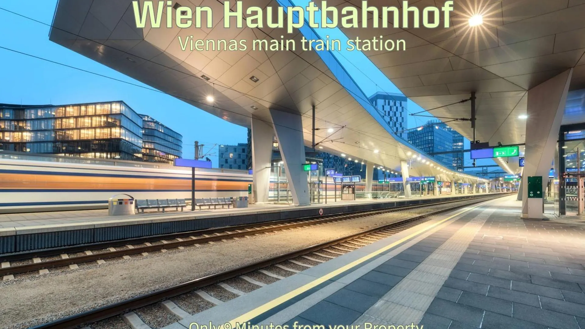 Hauptbahnhof Boutique Rooms - Virtual Reception & Self-Checkin Viyana Otel